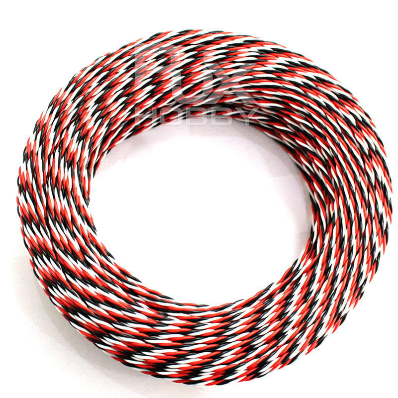 RJX 26AWG 30 Core 3 Way Twist Servo For UAV RC Airplane Accessorie