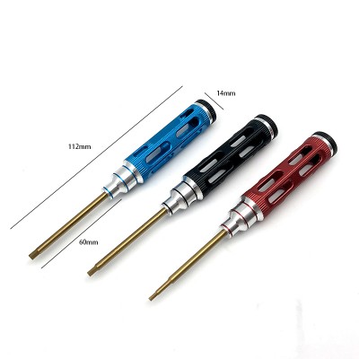 RJX 1.5 2.0 2.5 3.0mm Mini Titanium Alloy Hex Screwdriver for RC FPV