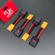 RJX 1pcs QS8-S Male to XT90 Plug Female Connector with 10AWG 50mm Wire