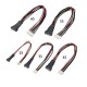 RJX 5pcs 11S 12S 13S 14S 15S 16S 17S JST-EH Adapter Plug Balance Charger Cable Extension Used To Lipo Battery RC Helicopter
