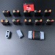 RJXHOBBY 1pairs QS12 Anti-sparking Male Female Plugs Connector High Temperature Resistance High-Current Weldable 