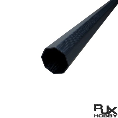 RJX 3K Carbon Fiber 50x46x1000mm octagonal shape Tube