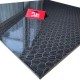 RJX 1pcs football grain carbon fiber sheet 500X400X0.5-10mm