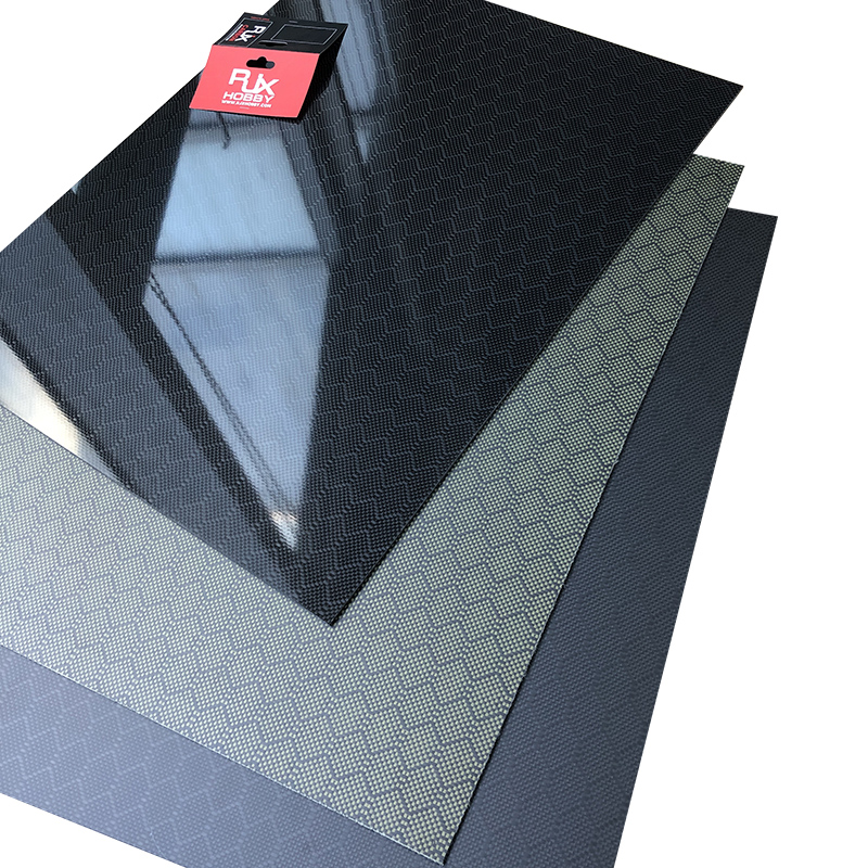 RJX 1pcs football grain carbon fiber sheet 500X400X0.5-10mm