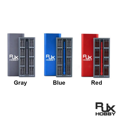 RJX Screwdriver Set 48 In 1 Precision Screw Driver Torx Bit Magnetic Slotted Phillips Bits Mobile Phone Laptop Repair Tools Kit