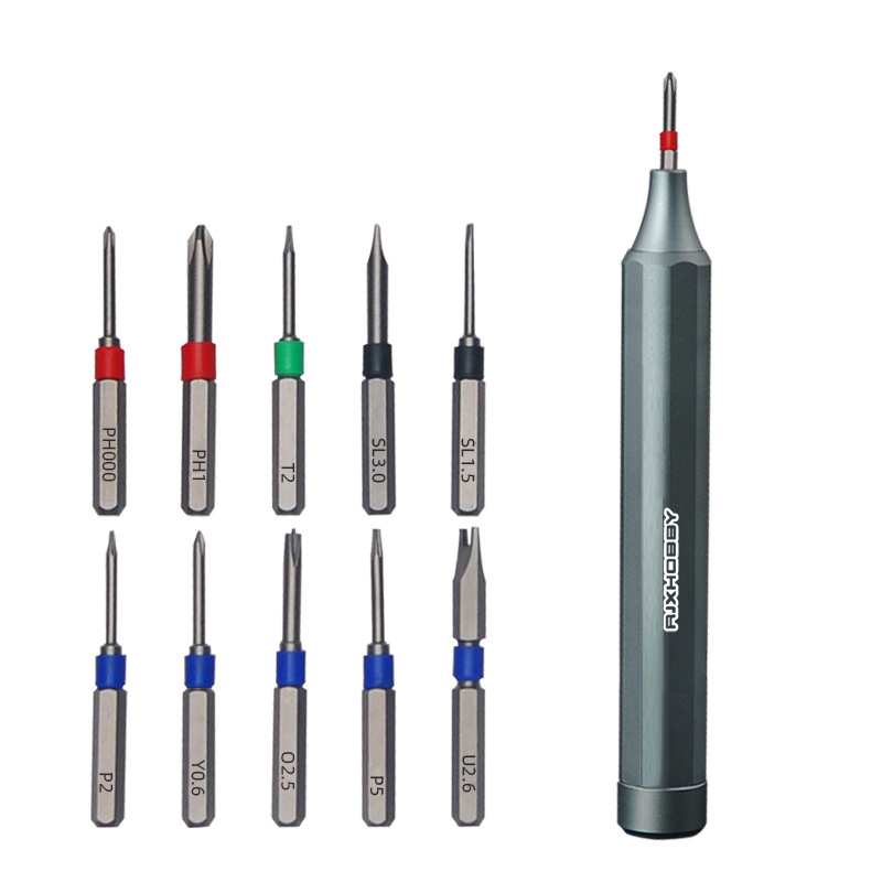 RJX 10 in 1 Precision Screwdriver Mini Portable Screwdriver Set Multi-functional Screw Driver