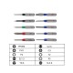RJX 10 in 1 Precision Screwdriver Mini Portable Screwdriver Set Multi-functional Screw Driver