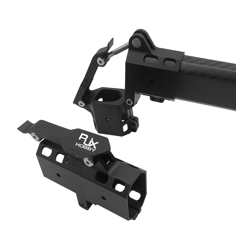 RJX custom octagonal shape Tube Clamp for 25X38mm Octagon Carbon Fiber Tubes