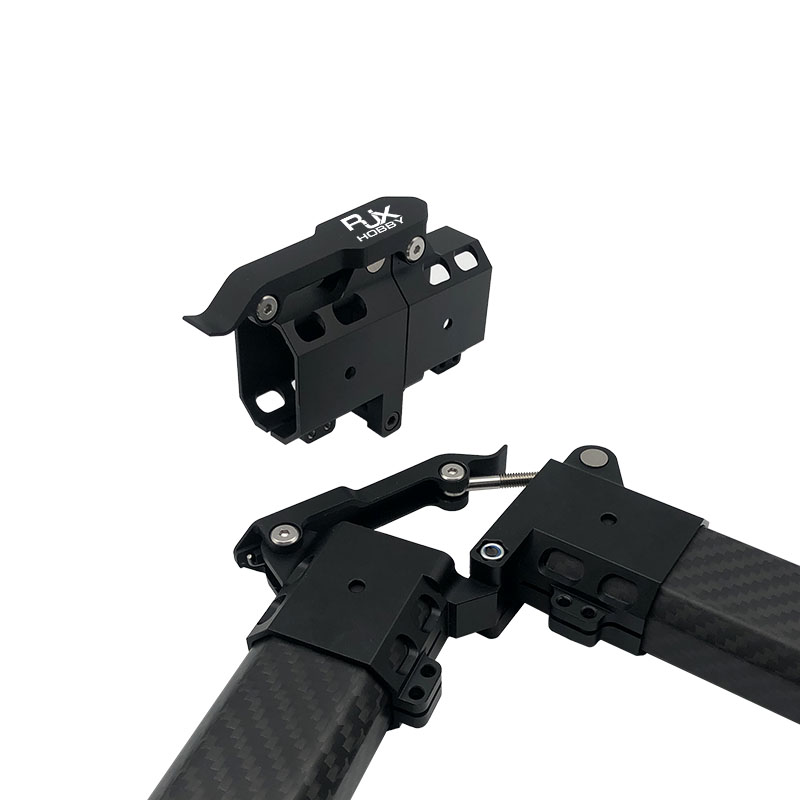 RJX custom octagonal shape Tube Clamp for 25X38mm Octagon Carbon Fiber Tubes