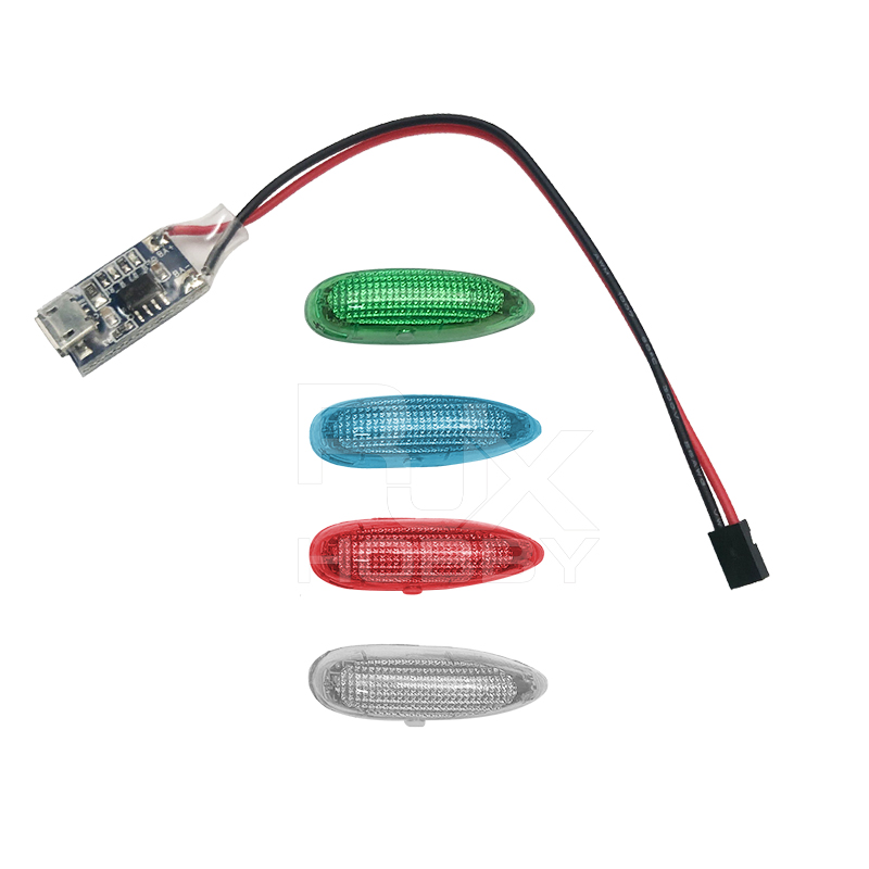 RJX LED Position Light Wireless Navigation Light for RC Airplane Part
