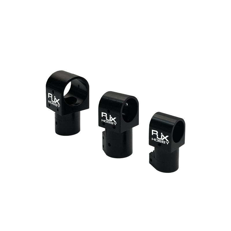 RJX 1pcs 16,20,25,30,40 Landing Gear Aluminum Alloy Tee Tripod Carbon Fiber Tube Connector For Agriculture Drone UAV