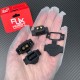 RJXHOBBY 4pcs Amass XT60E-F Female Plug Large Current Gold/Brass Ni Plated Connector Power Battery Connecting Adapter