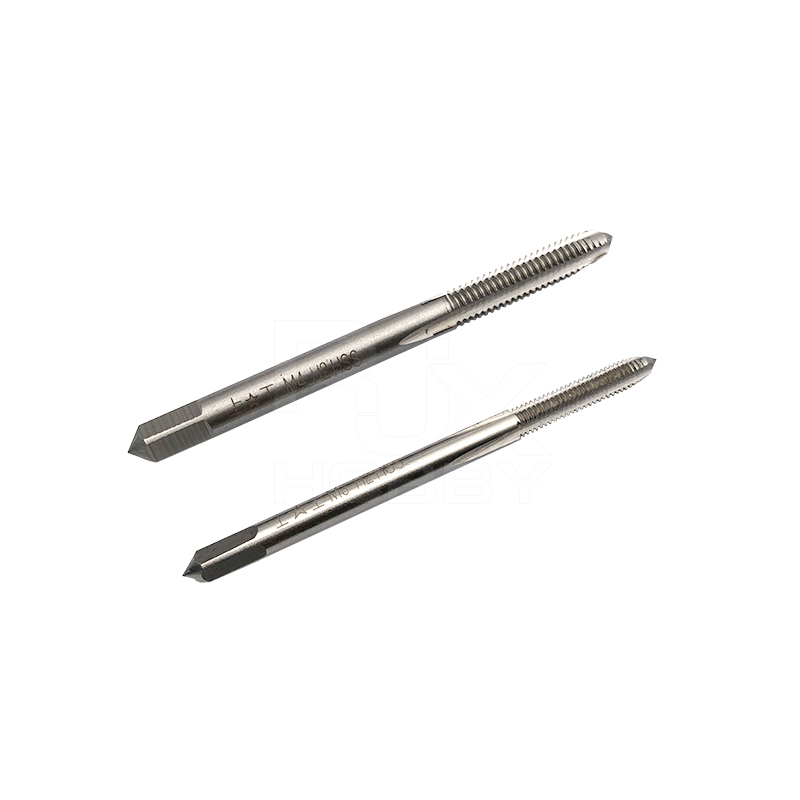 RJX 2pcs Thread Tap HSS Machine Plug Tap Metric Screw Tap Drill Thread Tool M2 M2.5 M3 M4 M5 M6 M8 Hand Tools