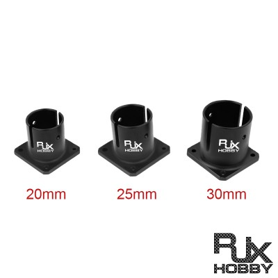 RJXHOBBY 1pcs 20 25 30mm Tripod Vertical Fixed Seat Landing Gear Fixture Mount Tube Support for RC Agriculture Plant UAV Drone