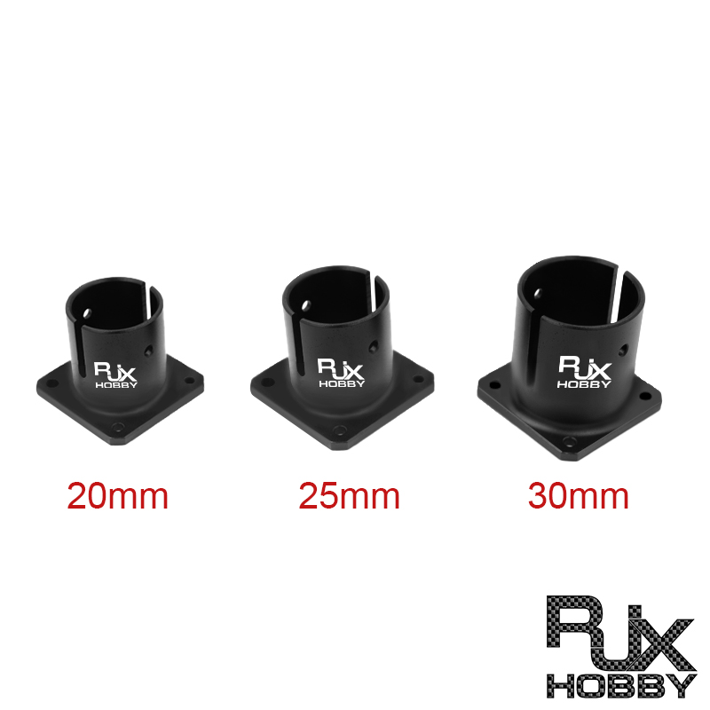 RJXHOBBY 1pcs 20 25 30mm Tripod Vertical Fixed Seat Landing Gear Fixture Mount Tube Support for RC Agriculture Plant UAV Drone