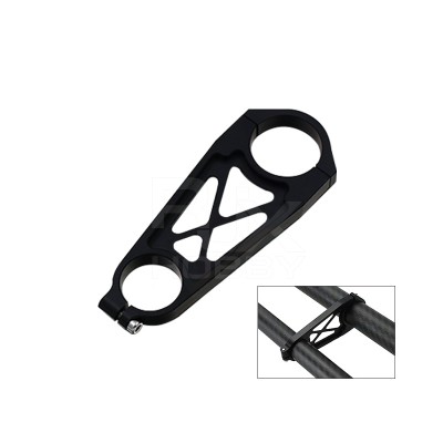 RJX 1pcs 16mm / 20 to 25mm Pipe clamps for carbon fiber tube/Aluminum tube clips carbon tube clip pipe clamp 