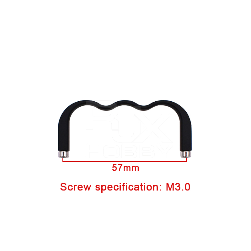 RJX 1pcs Aluminum Alloy Drone Handle Grip Lifting Yoke Eye Ring for Quadcopter Multicopter RC Model Aircraft Spare Parts