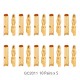 RJX 50 Pairs 2.0mm Gold Bullet Banana Connector Plug 2mm Male & Female Bullet Connector 