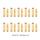 RJX 50 Pairs 4.0mm Gold Bullet Banana Connector Plug 4mm Male & Female Bullet Connector