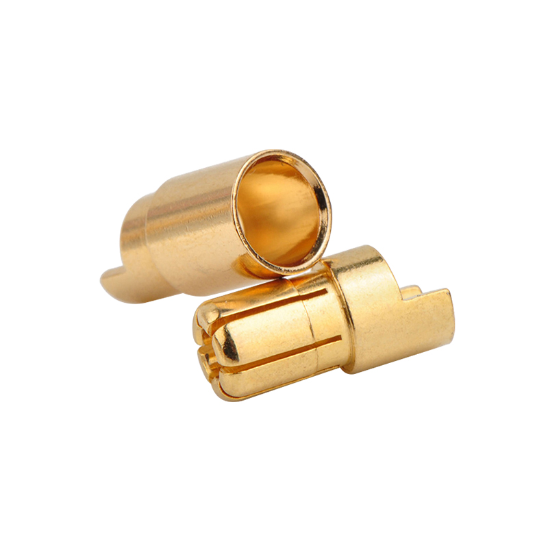 RJX 20 Pairs 6.0mm Gold Bullet Banana Connector Plug 6mm Male & Female Bullet Connector