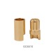 RJX 20 Pairs 6.5mm Gold Bullet Banana Connector Plug 6.5 Male & Female Bullet Connector