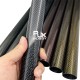 RJX 1pcs Colored 3K Carbon Fiber Tube 1000mm(OD:6-10mm)