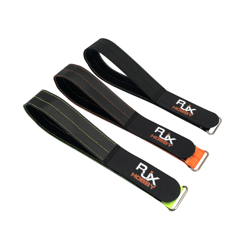 RJXHOBBY 1pcs 30mm Width Kevlar Battery Strap Kevlar Stitching Rubber Grip and Zinc Alloy Seamless Buckle (Length:400 -1000mm)