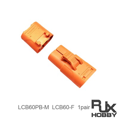 RJX Amass  LCB60 Female LCB60PB Male High current connector For Smart Appliance 