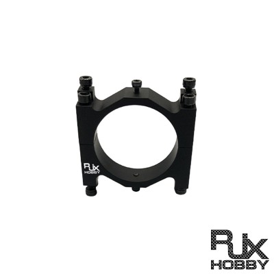 RJX 1pcs Aluminum Alloy  40mm Tube Clamp Fixture Clip Pipe Bracket for UAV Drone Spare Parts