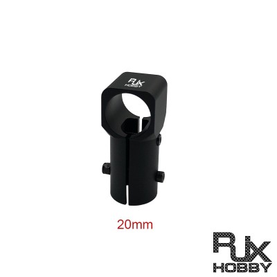 RJX 1pcs 20mm Landing Gear Aluminum Alloy Tee Tripod Carbon Fiber Tube Connector For Agriculture Drone UAV