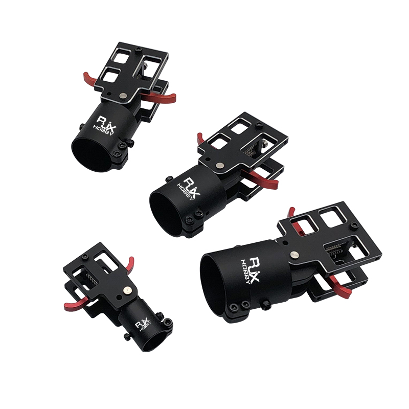 RJXHOBBY 1pcs  5° 16 / 20 / 25 / 28 / 30 / 35mm Folding down Arm Tube Joint multirotor UAV Drone Spare Parts