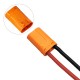 RJX 1pcs XT60 Female to LCB30 Male Extension Adapter 12AWG Wire 