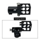 RJX 1pcs Aluminum alloy folding down arm pipe joint 25 30mm for plant protection uav RC helicopter spareparts