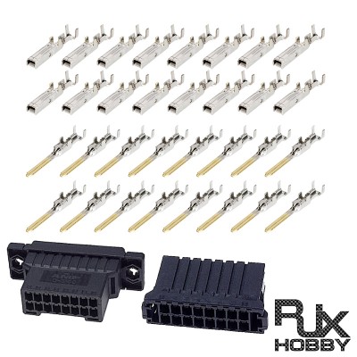 RJX AMP CONNECTOR FOR MULTI SERVO/CONNECTION (16) PIN