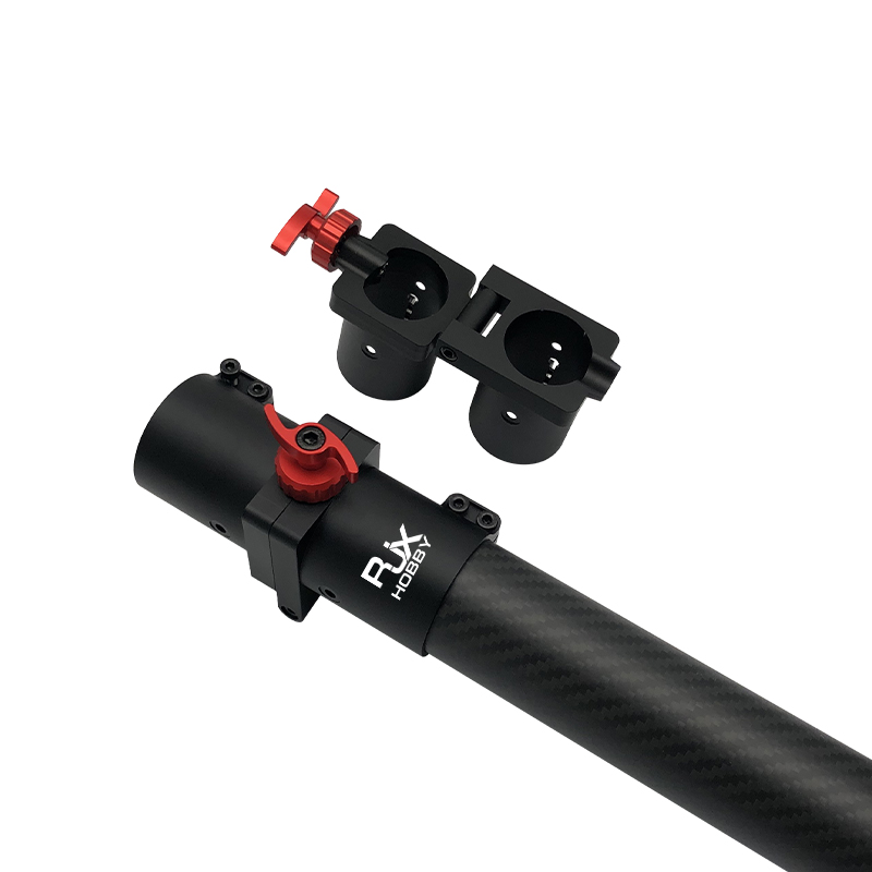 RJXHOBBY 1pcs 35mm 40mm 45mm Aluminum Folding Arm for Tube Joint Hinge  UAV Multicopter Drone