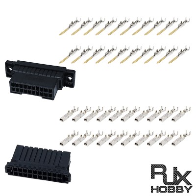 RJX AMP CONNECTOR FOR MULTI SERVO/CONNECTION (20) PIN