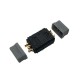 RJXHOBBY 5pairs QS2 2mm Anti Spark Male & Female 2P 30A Plated Bullet Connector Plug with Signal Pin 
