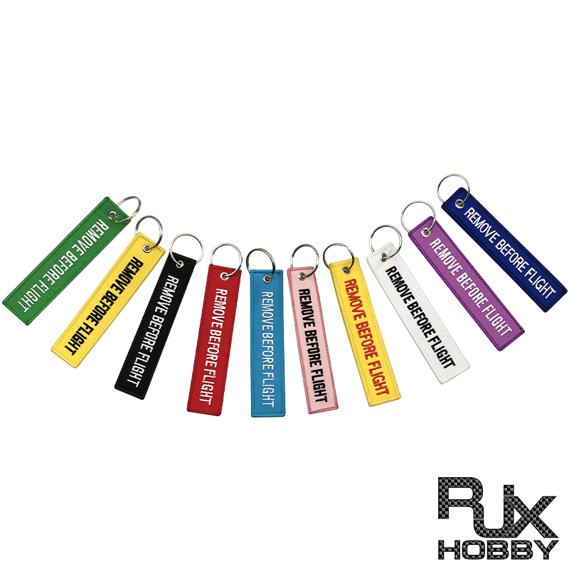 RJXHOBBY 10pcs Remove Before Flight Keychain Key Chain for Aviation Gifts Luggage Tag Fashion Pilot Key Chains