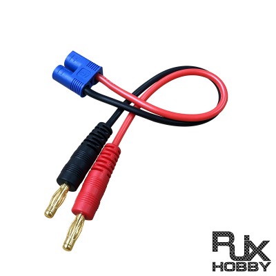 RJX 1pcs EC3 connector to 4.0mm banana plug