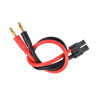 RJX 1pcs 4mm Banana Plug to TRX Plug Charger Cable for RC Lipo Battery