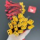 RJXHOBBY 1pcs QS8-S Male to AS150U Female 8AWG Conversion Line for RC Agriculture UAV Lipo Battery ESC Balance Charger