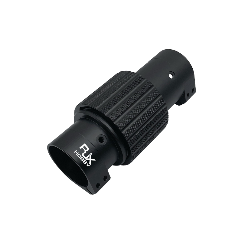 RJX 1PCS 40mm Folding Arm Carbon Tube Connector Clip Self-lock Folding Rack Parts for RC Agriculture UAV Drone