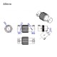 RJX 1PCS 40mm Folding Arm Carbon Tube Connector Clip Self-lock Folding Rack Parts for RC Agriculture UAV Drone