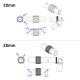 RJXHOBBY 1pcs 20mm 25mm 26mm 32mm Folding Arm for FPV multirotor UAV Drone tube