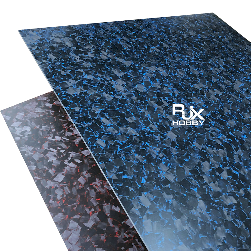 RJX T300 Forged Carbon Fiber Sheet 500x400x2.0-10mm