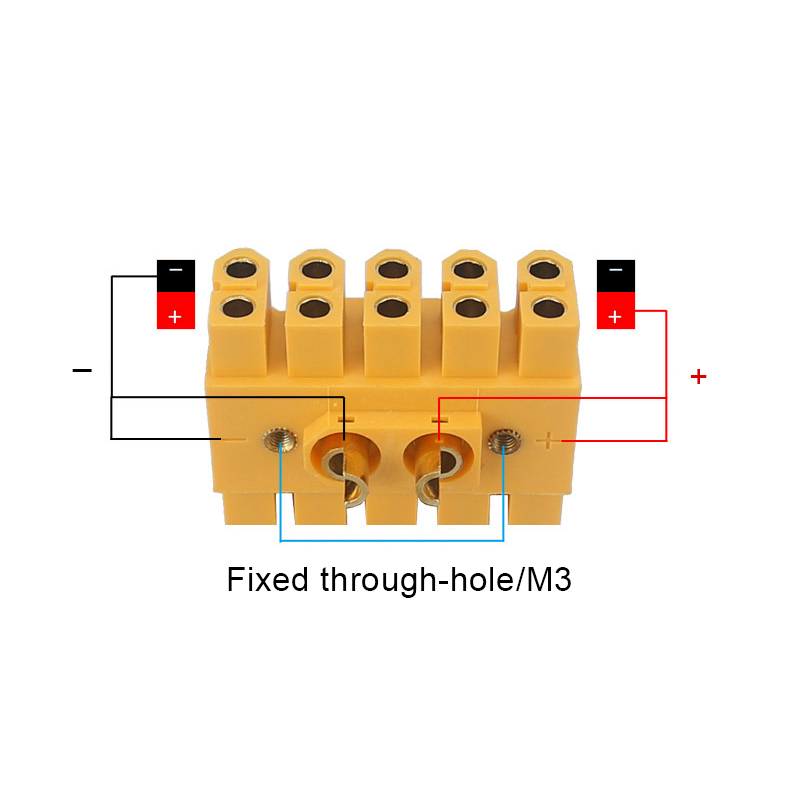 RJX 1pcs Power Distribution Module Power Hub/Compatible XT60