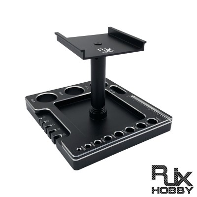 RJX Repair Station Shunting Display Work Stand Platform for 1/10 1/18 1/ 24  1/14 RC Car Accessories