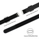 RJXHOBBY 1pcs 25mm Width Kevlar Battery Strap Kevlar Stitching Rubber Grip and Zinc Alloy Seamless Buckle (Length: 300-1000mm)