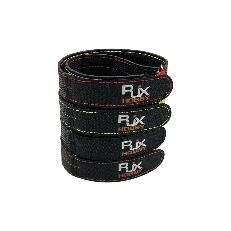 RJXHOBBY 1pcs 25mm Width Kevlar Battery Strap Kevlar Stitching Rubber Grip and Zinc Alloy Seamless Buckle (Length: 300-1000mm)