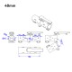 RJXHOBBY 1pcs 30 / 40 / 45 / 50mm V2 Quick remove folding arm for Plant Protection UAV Multicopter